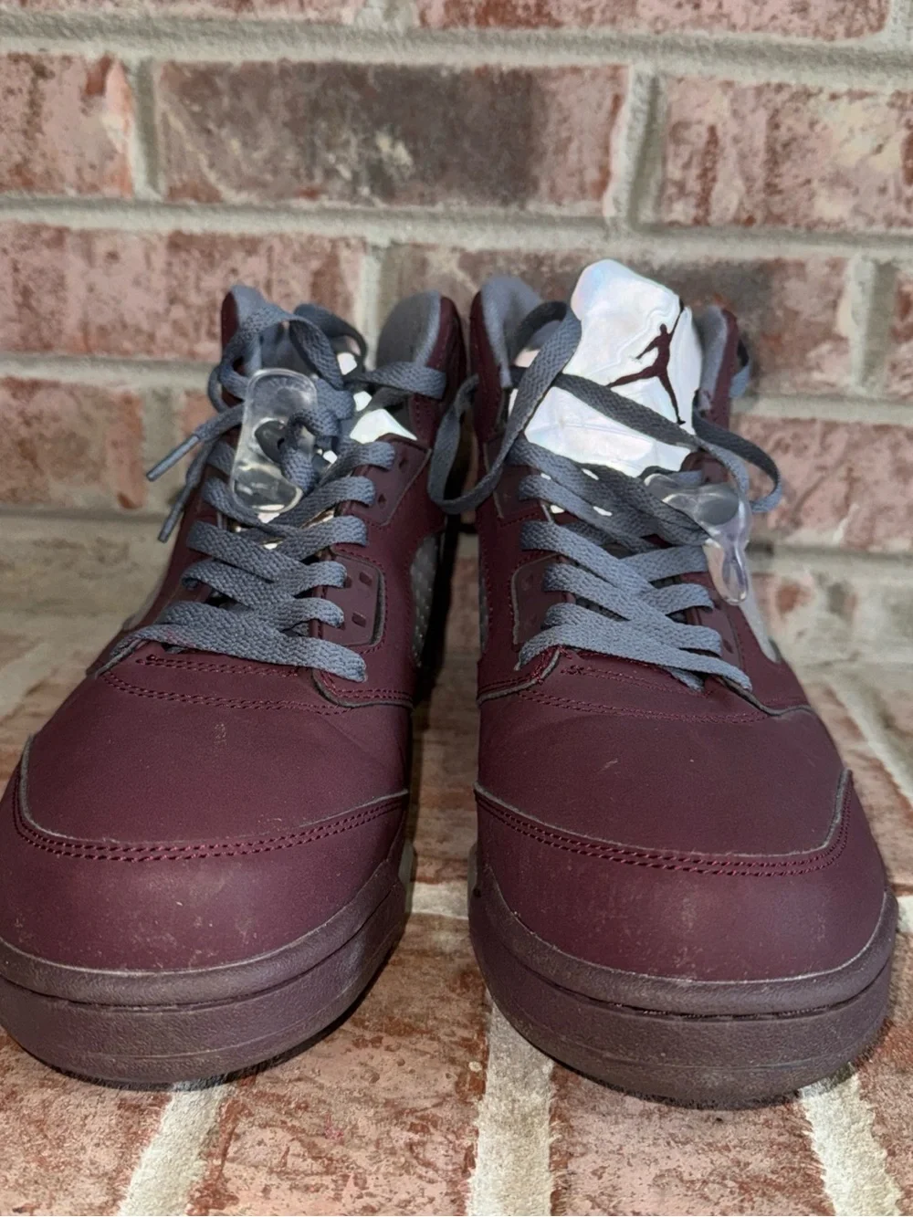 Mens Jordan 5 retro burgundy High-Top Sneakers size 13